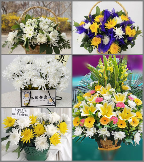 湖北咸宁市赤壁市神山镇钟鸣村白事提篮配送